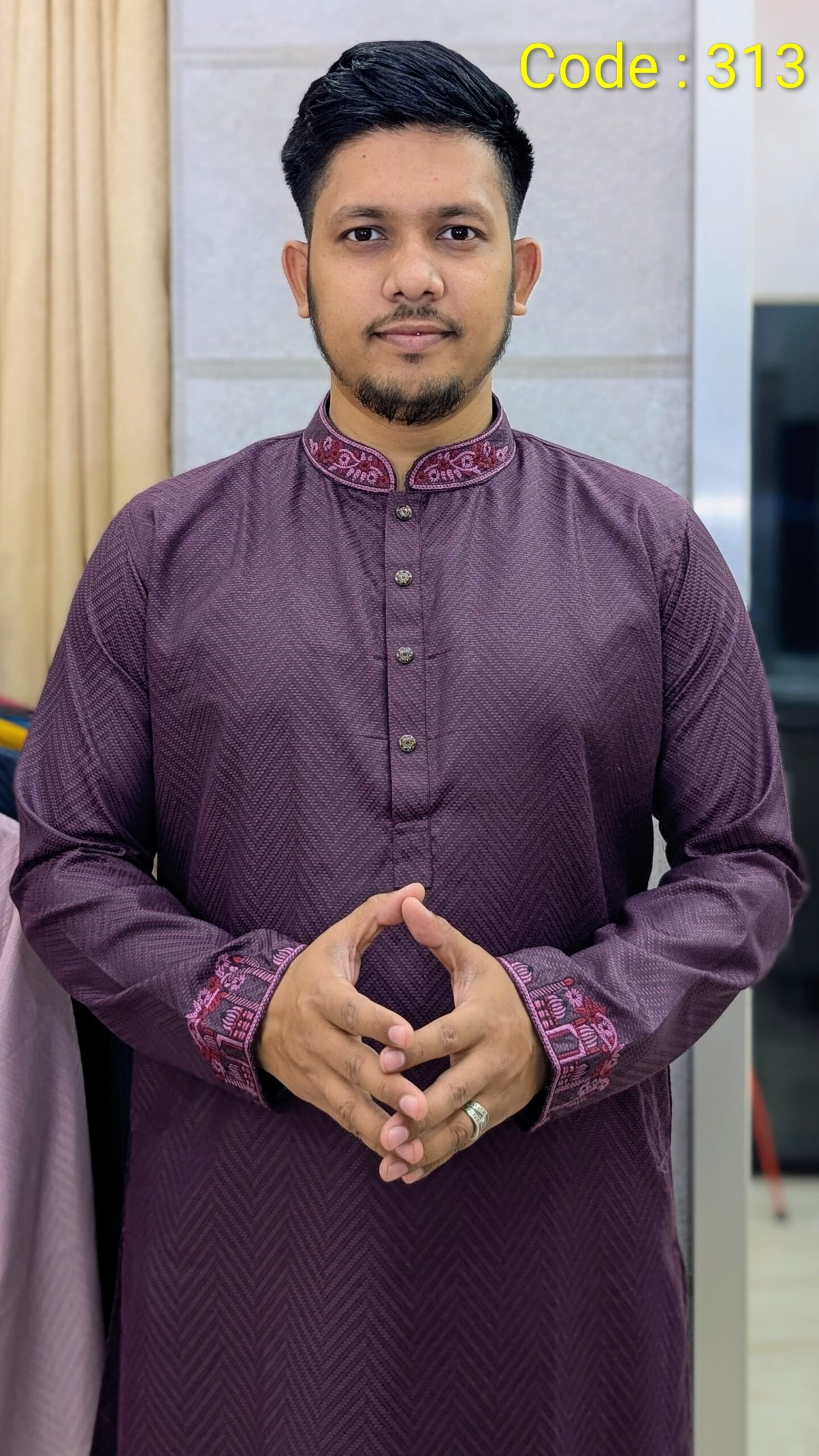AS- Code :- 313 Premium Indian cotton ( Jaam )